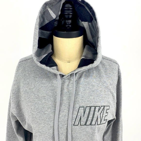 NIKE Color blocked long Hoodie SZ M - Picture 2 of 10